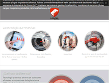 Tablet Screenshot of pointer.mx